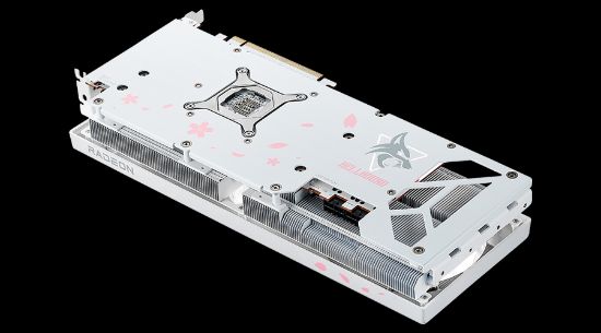 POWERCOLOR HELLHOUND RX7800XT 16G-L/OC SAKURA Limited Edition GDDR6 256Bit resmi