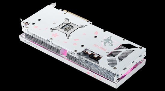 POWERCOLOR HELLHOUND RX7800XT 16G-L/OC SAKURA Limited Edition GDDR6 256Bit resmi