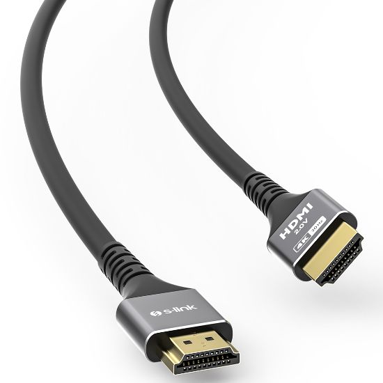 S-LINK SLX-HD4K40 19+1 40 METRE V2.0 4K 30HZ METAL HDMI KABLO resmi