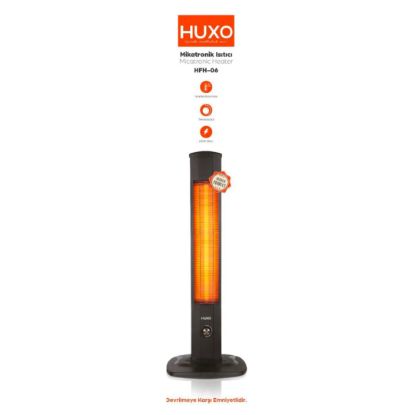 HUXO HFH-06 TERMOSTATLI 2000 WATT MİKATRONİK ISITICI DİK SOBA resmi