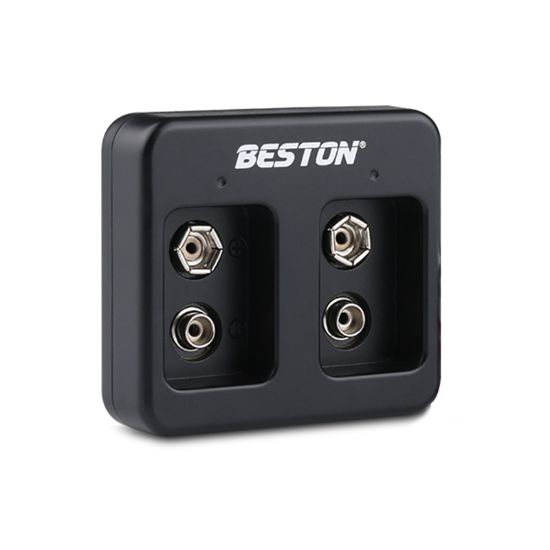 BESTON M7005 SİYAH 2X9 VOLT PİL ŞARJ CİHAZI resmi