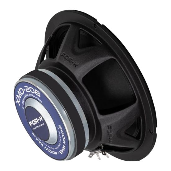 FOR-X XMD-208 8 20 CM 200 WATT RMS 400 WATT MIDRANGE OTO HOPARLÖR  (2Lİ TAKIM) resmi