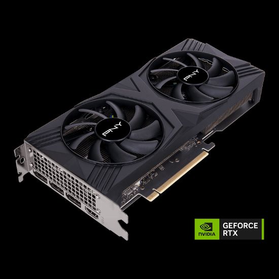 PNY RTX 4060Ti 16GB VERTO GDDR6 128Bit (VCG4060T16DFXPB1) resmi