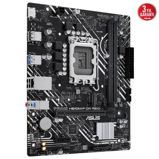 ASUS PRIME H610M-F D4 R2.0-CSM DDR4 3200MHZ MATX resmi