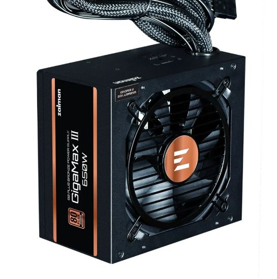 ZALMAN GIGAMAX III ZM650-GV3 80+ BRONZE 650W POWER SUPPLY resmi