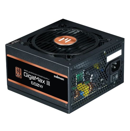 ZALMAN GIGAMAX III ZM650-GV3 80+ BRONZE 650W POWER SUPPLY resmi