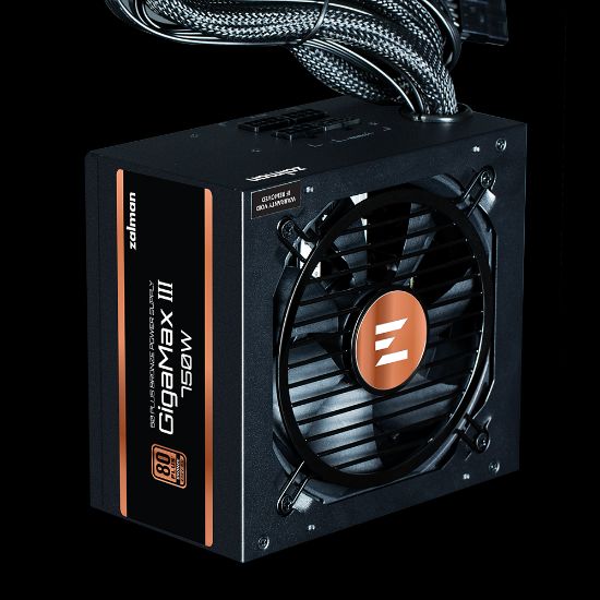 ZALMAN GIGAMAX III ZM750-GV3 80+ BRONZE 750W POWER SUPPLY resmi