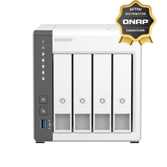 QNAP TS-433 4 YUVALI 4GB DEPOLAMA ÜNİTESİ resmi