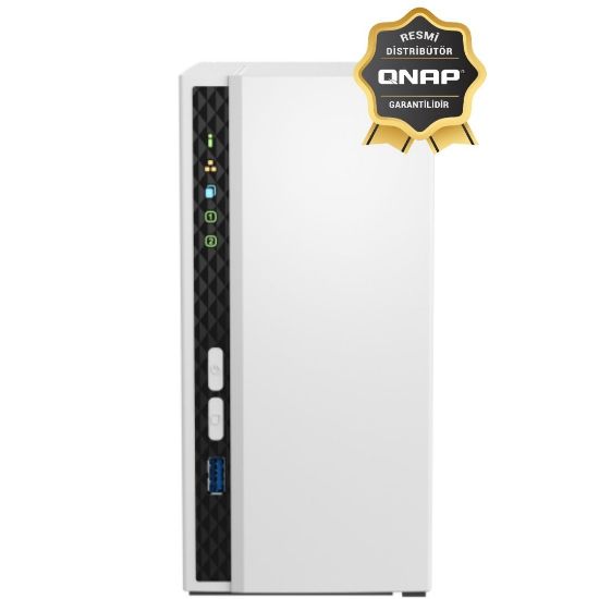 QNAP TS-233 2 YUVALI 2GB DEPOLAMA ÜNİTESİ resmi