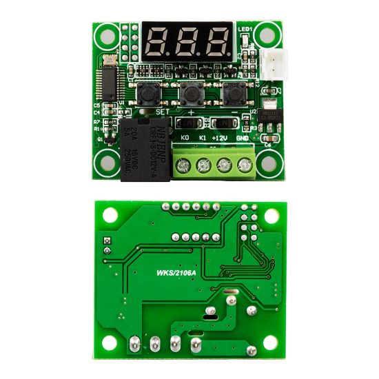 W1209 TERMOSTAT KONTROL KARTI DC 12V resmi