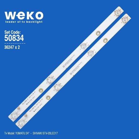 WKSET-5834 36247X2 MS-L1936 V1 2 ADET LED BAR resmi