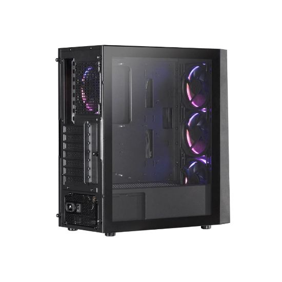 XPG LANDER5004A-BKCWW 4XARGB FAN MID TOWER resmi