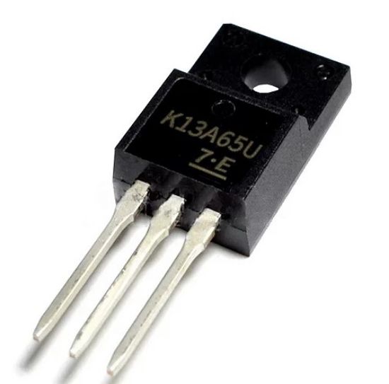13A65 TK13A65U TO-220F MOSFET TRANSISTOR resmi