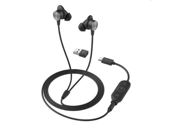 LOGITECH ZONE WIRED EARBUDS 981-001009 resmi