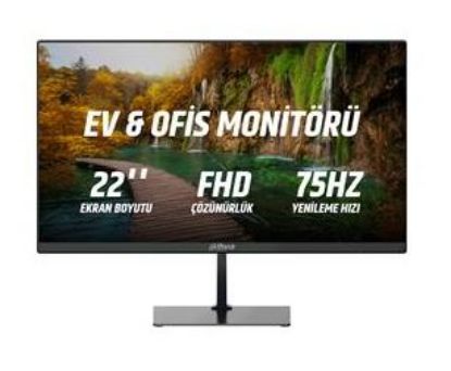 DAHUA LM22-C200 21.5" 4MS 75Hz 7/24 CCTV MONİTÖR resmi