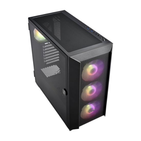 FSP CMT318 550W E-ATX GAMİNG KASA resmi