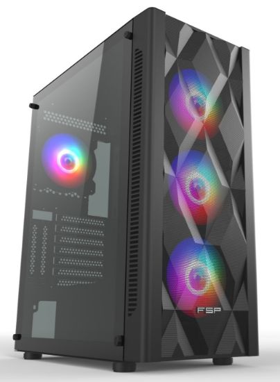 FSP CMT595AL 850W GEN5 ATX 3.0 E-ATX ARGB GAMİNG KASA resmi