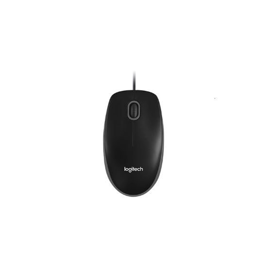 LOGITECH B100 NANO MOUSE KABLOLU SİYAH 910-003357 resmi