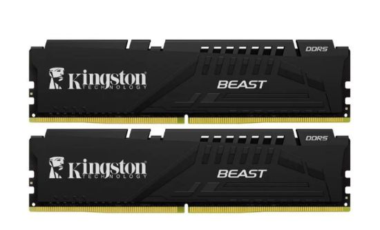 32GB DDR5 6000 Mhz CL36 DIMM KF560C36BBEK2-32TR KINGSTON BEAST SOĞUTUCULU resmi