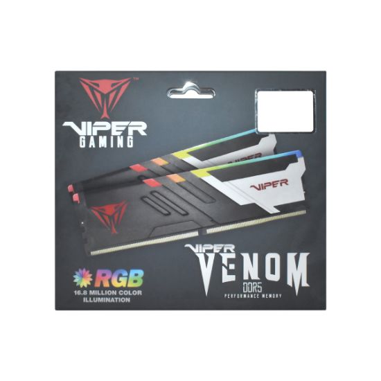 Patriot Viper Venom PVVR532G680C34K 32GB (2x16GB) DDR5 6800MHz CL34 Gaming Ram (Bellek) resmi