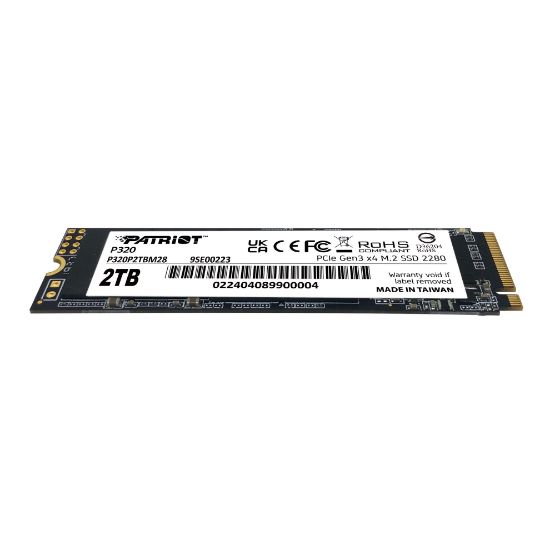 Patriot P320 2TB 3000/2200MB/s NVMe M.2 SSD Disk (P320P2TBM28) resmi