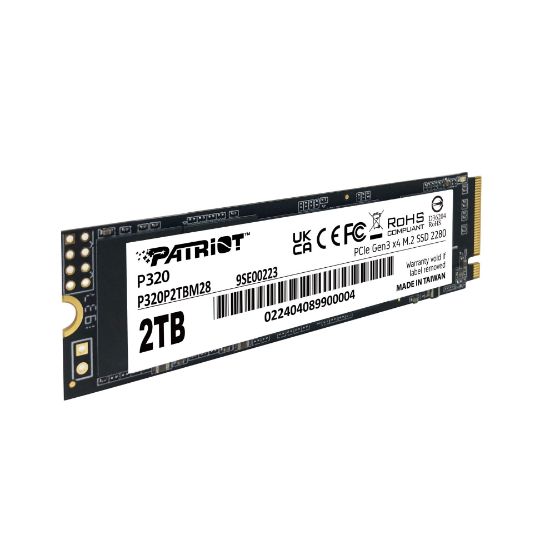 Patriot P320 2TB 3000/2200MB/s NVMe M.2 SSD Disk (P320P2TBM28) resmi