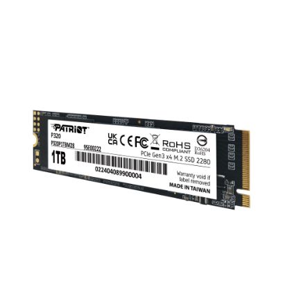 Patriot P320 1TB 3000/2200MB/s NVMe M.2 SSD Disk (P320P1TBM28) resmi