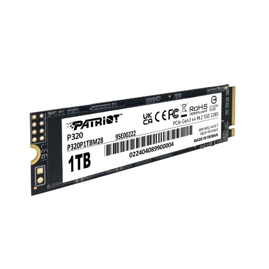 Patriot P320 1TB 3000/2200MB/s NVMe M.2 SSD Disk (P320P1TBM28) resmi