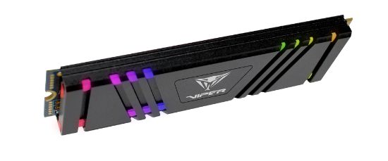 Patriot Viper VPR400 RGB 512GB 4600/3600MB/s Gen4 x4 NVMe M.2 SSD Disk (VPR400-512GM28H) resmi