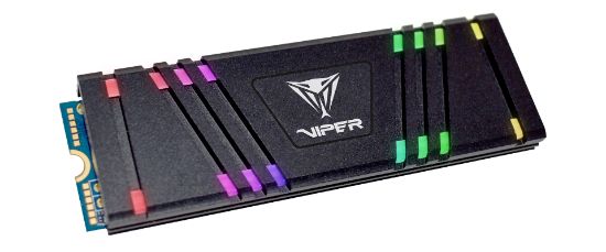 Patriot Viper VPR400 RGB 512GB 4600/3600MB/s Gen4 x4 NVMe M.2 SSD Disk (VPR400-512GM28H) resmi