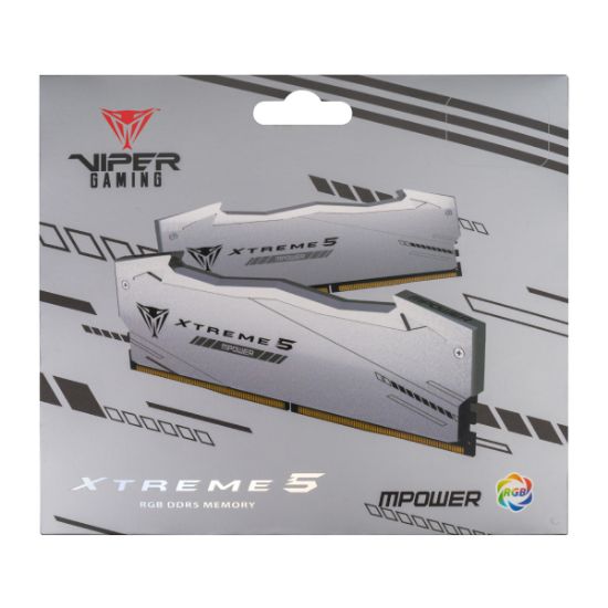 Patriot Viper Xtreme 5 MPOWER 48GB (2x24GB) DDR5 8000MHz CL38 Gaming Ram (Bellek) (PVXR548G80C38KM) resmi