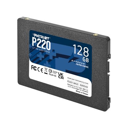 Patriot P220 128GB 550/480MB/s 2.5" SATA3 SSD Disk (P220S128G25)  resmi