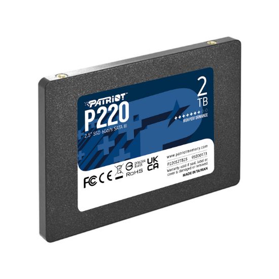 Patriot P220 2TB 550/500MB/s 2.5″ SATA3 SSD Disk (P220S2TB25) resmi