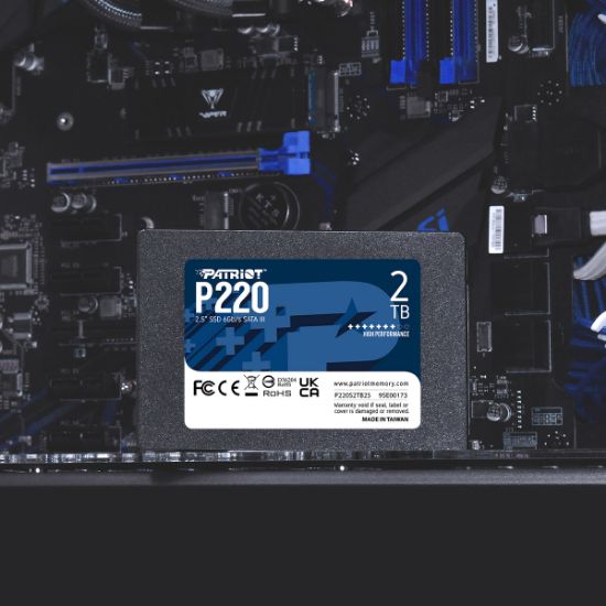 Patriot P220 2TB 550/500MB/s 2.5″ SATA3 SSD Disk (P220S2TB25) resmi