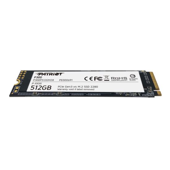 Patriot P300 512GB 1700/1100MB/s NVMe M.2 SSD Disk (P300P512GM28) resmi