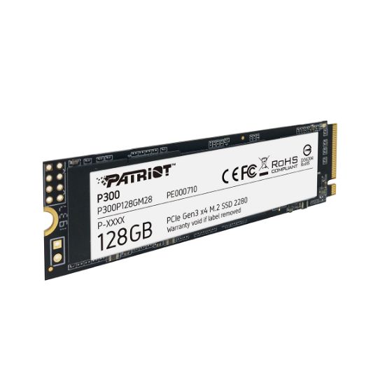 Patriot P300 128GB 1600/600MB/s NVMe M.2 SSD Disk (P300P128GM28) resmi