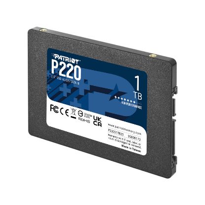 Patriot P220 1TB 550/500MB/s 2.5" SATA3 SSD Disk (P220S1TB25) resmi