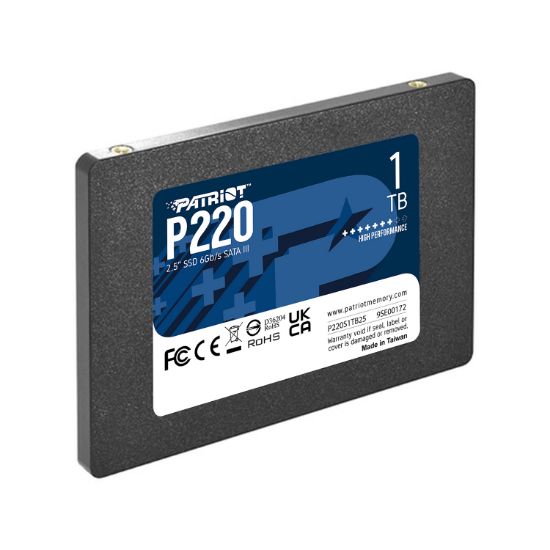 Patriot P220 1TB 550/500MB/s 2.5" SATA3 SSD Disk (P220S1TB25) resmi