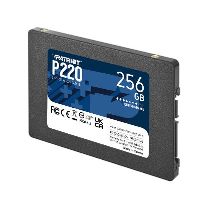 Patriot P220 256GB 550/490MB/s 2.5" SATA3 SSD Disk ( P220S256G25 ) resmi