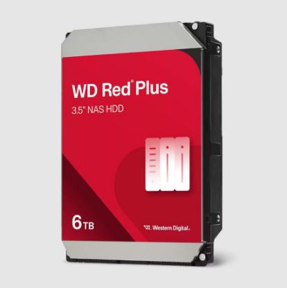 6TB WD RED PLUS SATA 5400RPM 256MB WD60EFPX resmi