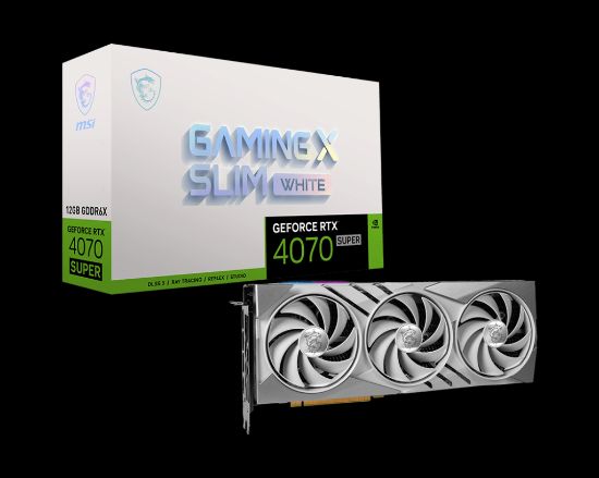 MSI GEFORCE RTX 4070 SUPER 12G GAMING X SLIM WHITE resmi