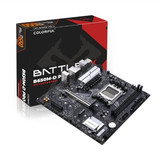 COLORFUL BATTLE-AX B650M-PLUS V14 DDR5 7600MHz mATX resmi