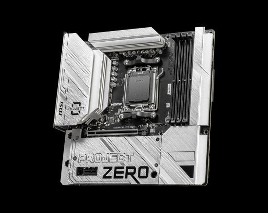 MSI B650M PROJECT ZERO AM5 DDR5 7600MHZ resmi