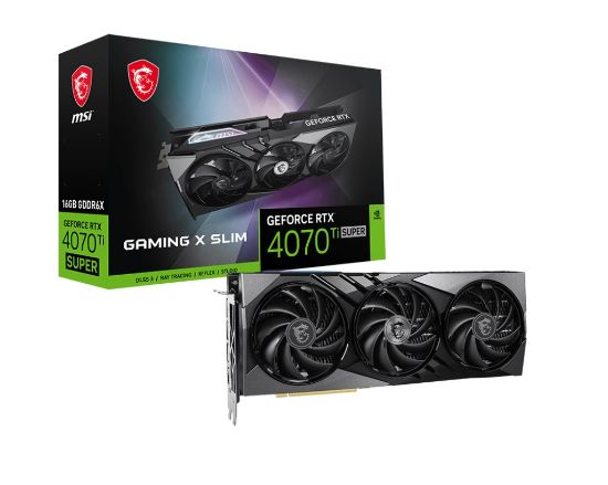 MSI GeForce RTX 4070 Ti SUPER GAMING X SLIM 16G GD resmi