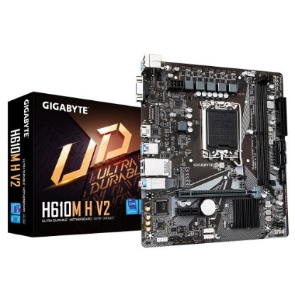 GIGABYTE H610M H V2 DDR5 5600MHZ HDMI MATX 1700P  resmi