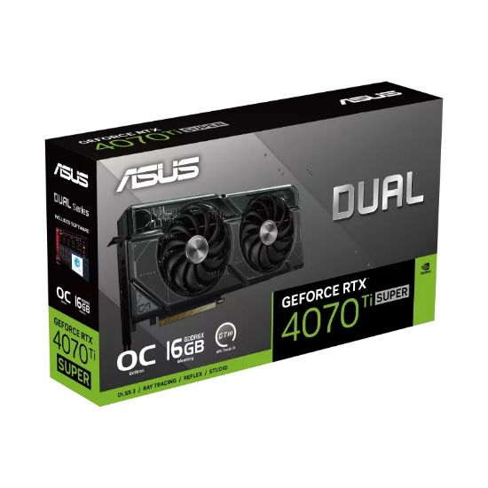 ASUS DUAL-RTX4070TIS-O16G GDDR6X 256BIT DX12 resmi