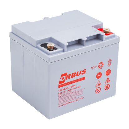 ORBUS 12 VOLT - 42 AMPER ENGELLİ ARAÇ AKÜSÜ (197 X 165 X 175 MM) resmi