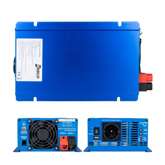 ORBUS 12 VOLT - 1000 WATT TAM SINUS INTELLIGENT INVERTER resmi