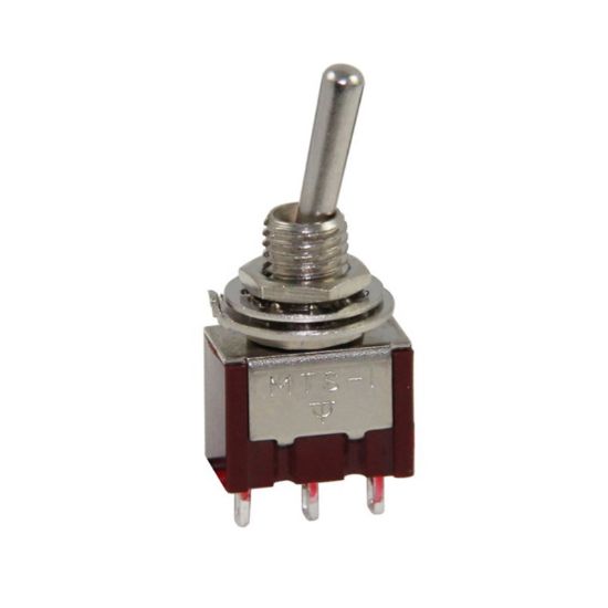 IC-139A 3 PİN Ø6MM ON-OFF TOGGLE SWİTCH MTS-102 resmi