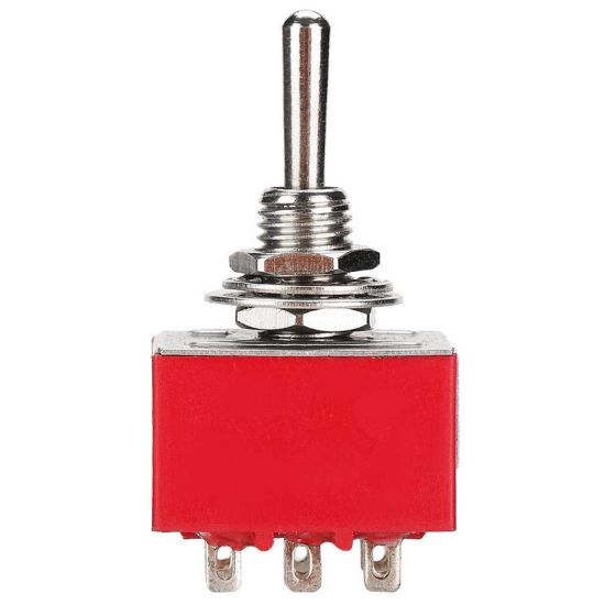 TOGGLE SWİTCH ON-OFF-ON Ø6MM MTS-303 (IC-148B) resmi